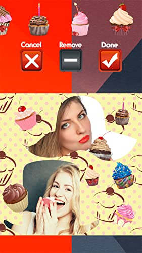 Cupcake Photo Collage