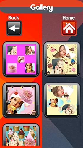 Cupcake Photo Collage