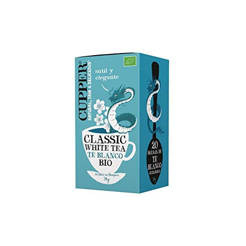 Cupper Classic White Tea Bio, 20 Bolsas Cupper 1 Unidad, 200 g
