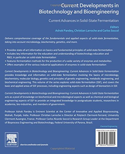 Current Developments in Biotechnology and Bioengineering: Current Advances in Solid-State Fermentation