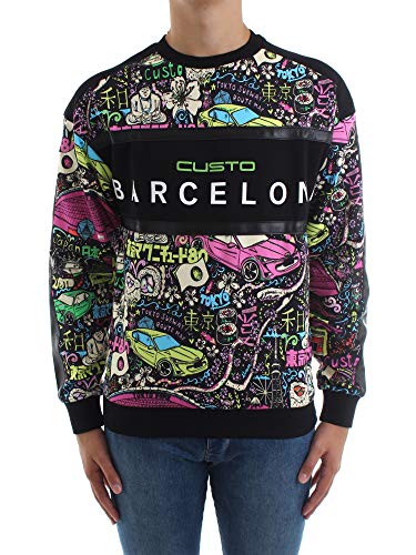 Custo Barcelona A 1709 1349 - Collar para hombre Negro XL