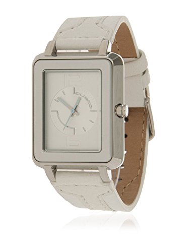Custo Watches CU027601 - Reloj de Señora Cuarzo Piel Blanco