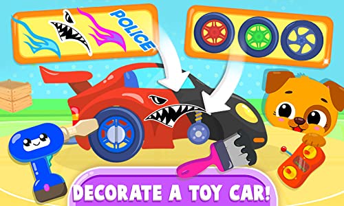 Cute & Tiny Toys - Baby Pets’ Doll, Dino, Car, Teddy Bear & Robot Gifts