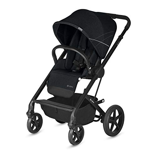 Cybex Gold Balios S - Silla de Paseo 3 en 1, Negro (Lavastone Black)