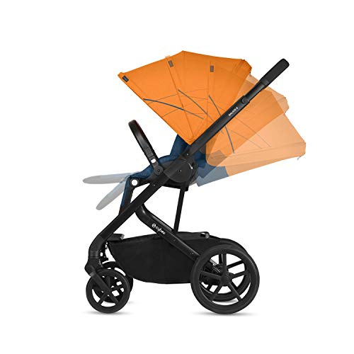 Cybex Gold Balios S - Silla de Paseo 3 en 1, Negro (Lavastone Black)
