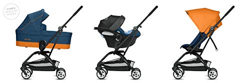 CYBEX Gold - Silla de Paseo Eezy S, Plegable con una Mano, Ultraligera, desde los 6 Meses hasta 17 kg (aprox. 4 años), denim Blue