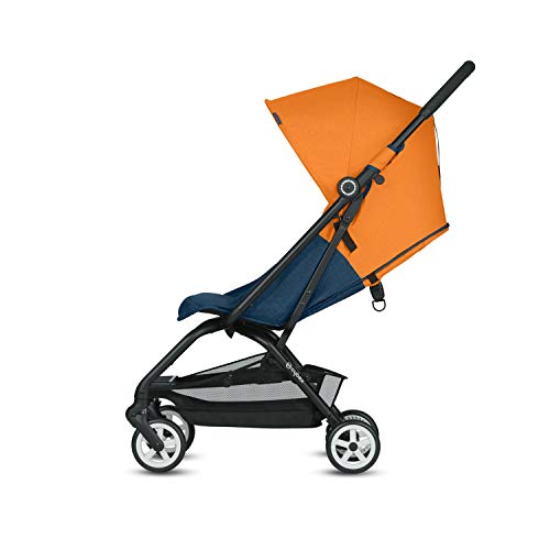CYBEX Gold - Silla de Paseo Eezy S, Plegable con una Mano, Ultraligera, desde los 6 Meses hasta 17 kg (aprox. 4 años), denim Blue