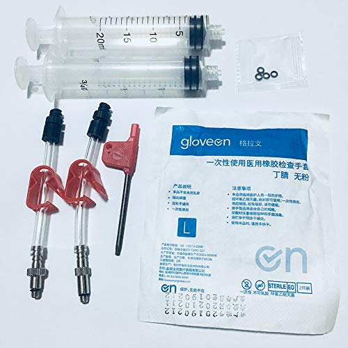 CYCEARTH Dot Oil Bleed Kit Tool for Avid Disc Brake Juicy 1 3 5 7 9 Elixir Code RX R CR XO XX SRAM Carbon Trail Formula