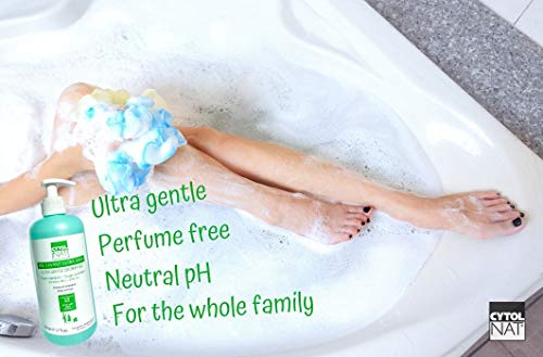 CYTOLNAT® Gel Limpiador Ultrasuave 500 ml – Pieles sensibles y uso diario para toda la familia – Rostro, cuerpo, cabello – Hipoalergénico y sin perfume