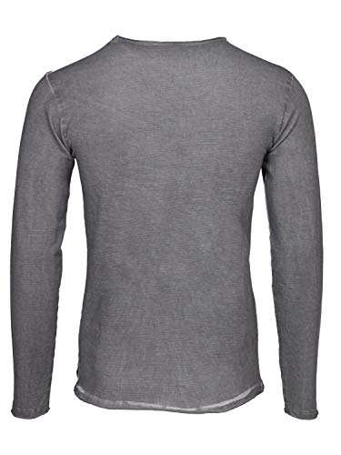 DAILY`S NOTHING`S BETTER BY S. W. B. Kalle: Herren Longsleeve mit Rundhalsausschnitt, Color:Loft, Size:S