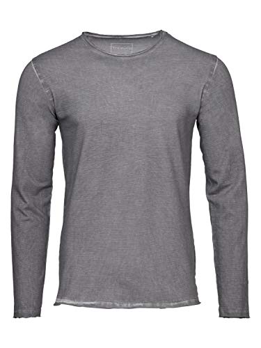 DAILY`S NOTHING`S BETTER BY S. W. B. Kalle: Herren Longsleeve mit Rundhalsausschnitt, Color:Loft, Size:S