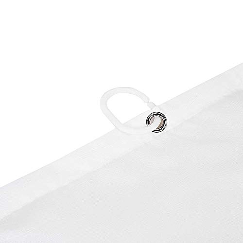 daoyiqi Cortina de ducha de baño, cortina de baño, Santa Bárbara, California con banderas náuticas contorno de ducha, 72 x 72 pulgadas