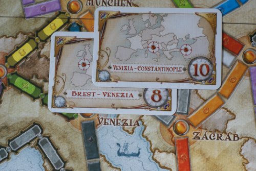Days of Wonder Ticket to Ride Europe - Juego de Mesa de Estrategia sobre ferrocarriles (en inglés)