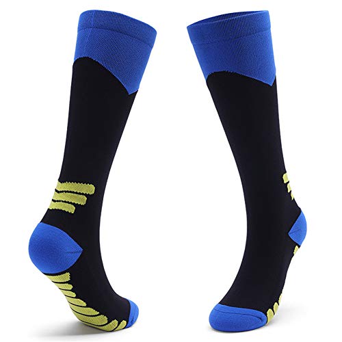 DC CLOUD calcetines ciclismo hombre calcetines antideslizantes hombre Los hombres Calcetines Los hombres running Calcetines Calcetines de algodón para hombre blue,m
