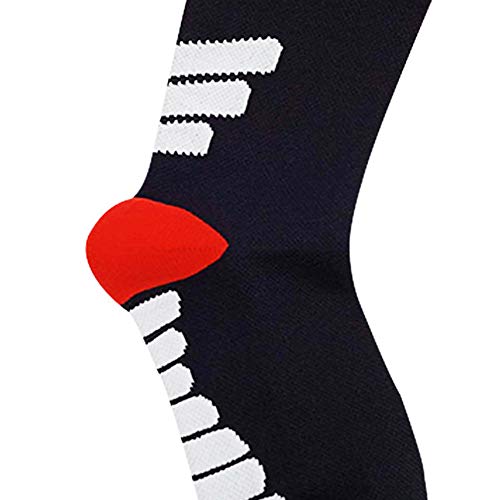 DC CLOUD calcetines ciclismo hombre calcetines antideslizantes hombre Los hombres Calcetines Los hombres running Calcetines Calcetines de algodón para hombre blue,m