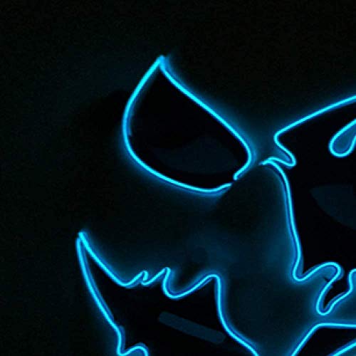 De Halloween máscara de la máscara de Halloween Máscaras LED Party Up Light Las máscaras de purga Elección años de la Gran divertidos cosplay Festival Suministros showasphoto brillan en la oscuridad