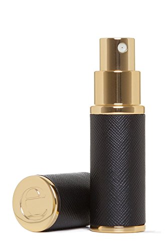 De monóxido de carbono esencial de madera de atomizador Saffiano de cuero con función de 8 ml con diseño de y botella de esencia de cabeza de atomizador de la caja de regalo