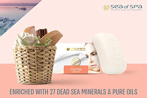 Dead Sea Acne Mud Soap 125 gr – Jabón de lodo para el acné 125 Gms