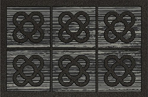 De'Carpet Felpudo Entrada Casa Original Moderno Flocado Barcelona Acera Baldosas 40x60