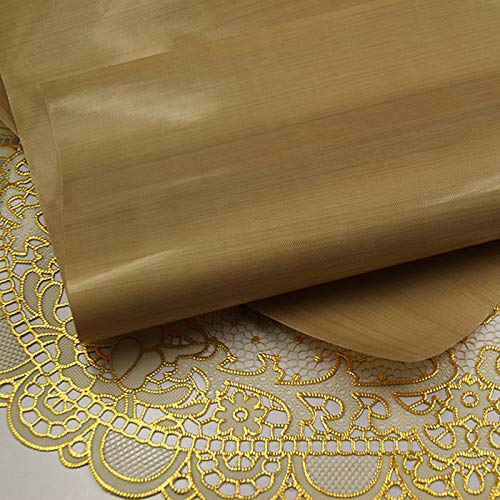 Decor - Fiberglass Cloth Anti Oil Linoleum Temperature Nonstick Thick Bbq Oven Baking Mat Reuse Paper P20 - Oven Mats Entire Cover Round Long Cooking Paper Matches Copper Under Teflon Grill