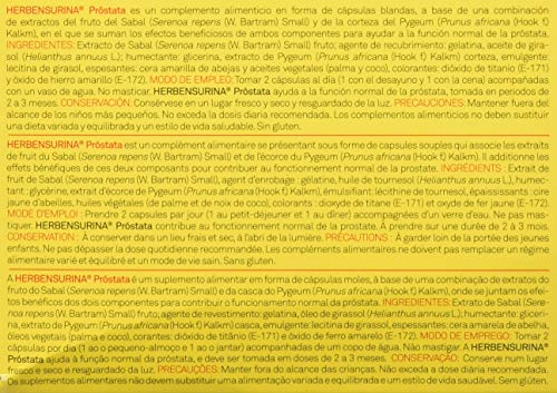 Deiters HERBENSURINA prostata 60cap. - 100 gr