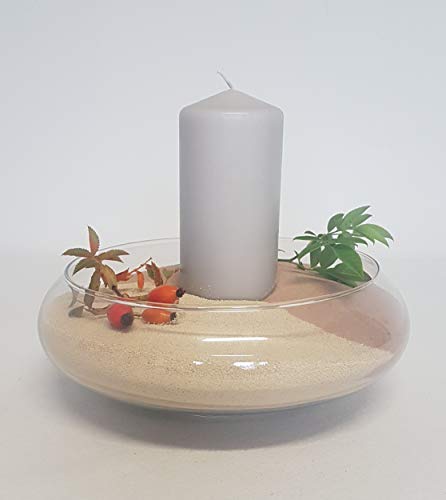 Deko-JunKies - Arena Decorativa para Manualidades (Arena de Cuarzo), Color Beige