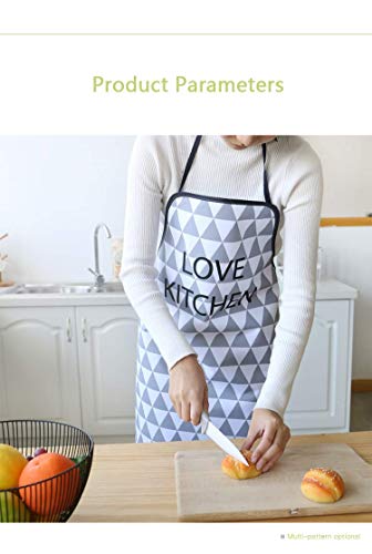 Delantal de cocina Talavera con diseño de azulejos mexicanos y cintura ajustable, cómodo perfecto para la guía de cocina