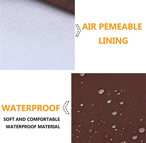 Delantal de cocina Talavera con diseño de azulejos mexicanos y cintura ajustable, cómodo perfecto para la guía de cocina