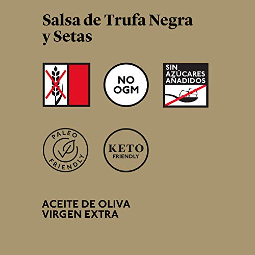 Delicious & Sons pack Salsas Pesto, Salsa de Trufa Negra y Setas y Aceite con Trufa Negra
