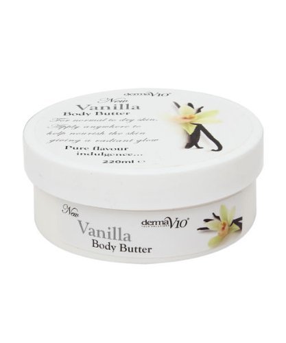 Derma V10 VANILLA Body Butter 220ml by Derma