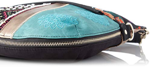 Desigual 19WAXA66 - Bolso de hombro de Sintético Mujer 35.5x3x31 cm (B x H x T)