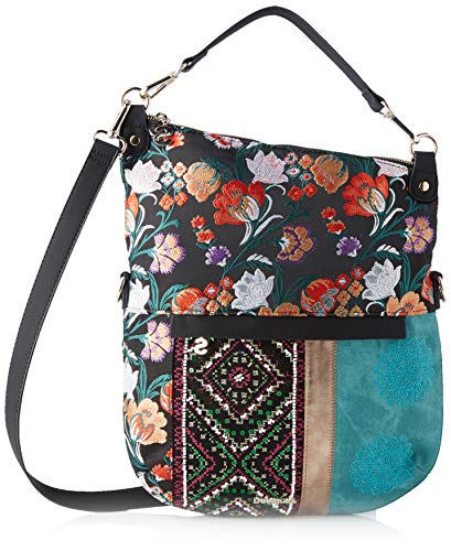 Desigual 19WAXA66 - Bolso de hombro de Sintético Mujer 35.5x3x31 cm (B x H x T)