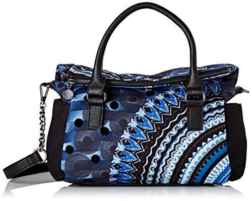 Desigual 19WAXAAR - Bolso de mano de Sintético Mujer 24x9x29.5 cm (B x H x T)