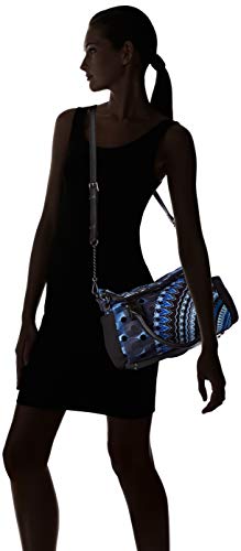 Desigual 19WAXAAR - Bolso de mano de Sintético Mujer 24x9x29.5 cm (B x H x T)