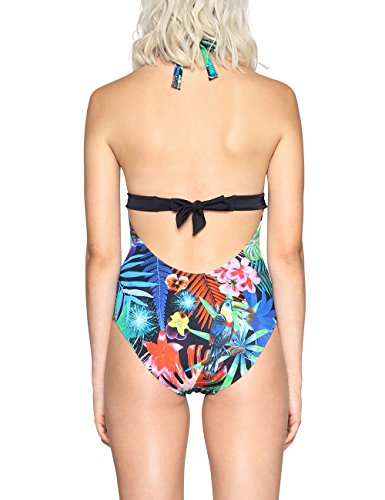 Desigual Biki_Emma Trikini, Negro (Black 2000), Keine Angabe (Talla del Fabricante: Medium) para Mujer
