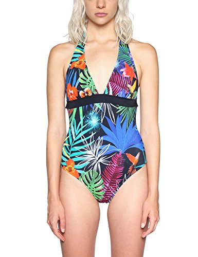 Desigual Biki_Emma Trikini, Negro (Black 2000), Keine Angabe (Talla del Fabricante: Medium) para Mujer