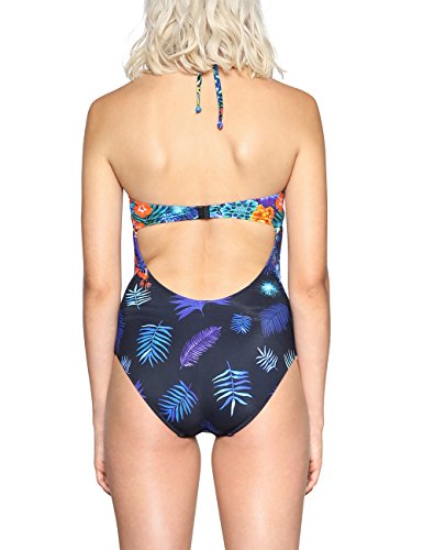 Desigual Biki_Emmy Trikini, Negro (Black 2000), (Talla del Fabricante: Medium) para Mujer