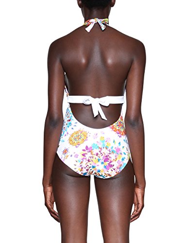 Desigual Biki_Turin Italy Trikini, Blanco (White 1000), (Talla del Fabricante: Small) para Mujer