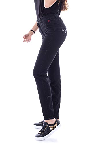 Desigual Jeans Mujer Denim Basic 2nd Skin 19wwdd09 Negro 31W