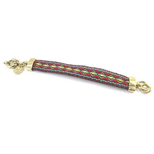 Desigual [M3290] - Creador pulsera 'Desigual' oro verde rojo.