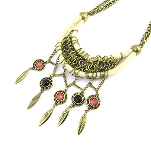 Desigual [M3293] - Cuello creador 'Desigual' edad negro coral dorado.