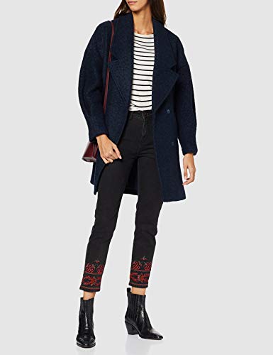 Desigual Trousers Calipso Vaqueros Slim, Azul (Denim Black Wash 5162), Keine Angabe (Talla del Fabricante: 24) para Mujer