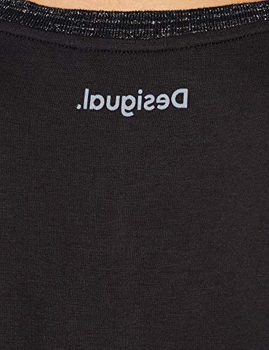 Desigual TS_Idaho Camiseta, Azul, XS para Mujer