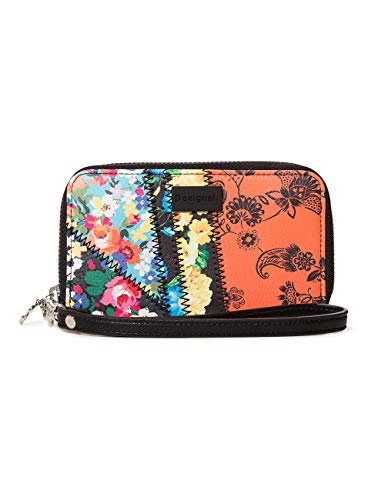 Desigual - Wallet Gipsy Mini Zip Women Desigual, Carteras Mujer, Rojo (Ketchup), 2x9x15 cm (B x H T)