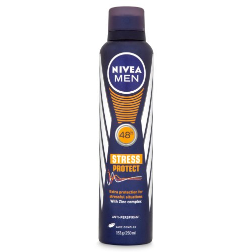 Desodorante para hombre Nivea Stress Protect, 48 h, 250 ml