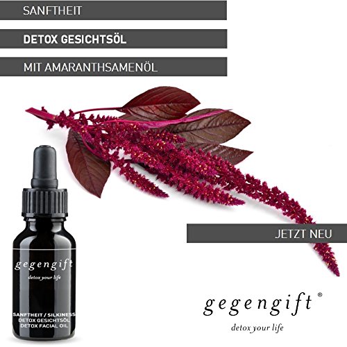 'Detox superalimentos gesichtsöl"dulzura – de naturölen de gegengift – regenerierend & Suavizar | 46 antio xidantien – para suave piel Straffe – 30 ml – NATU ̈ rlich/100% Vegan
