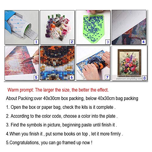 Diamond Painting by Numbers Kits DIY 5D Full Drill Allure Love Large Paste Crystal Rhinestone Adults Kids Handmade Embroidery Diamond Art Craft for Home Wall Decor 70x90cm B1242