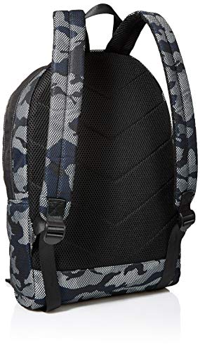 Diesel Discover-me Mirano, Mochila para Hombre, Multicolor (Black/White/Blue), 15x44x30 centimeters (W x H x L)