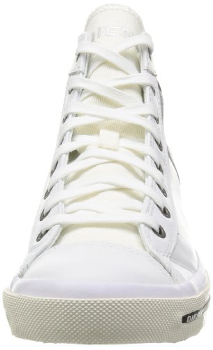 Diesel "MAGNETE" EXPOSURE I - sneaker - Zapatillas de cuero para hombre multicolor multicolor, Bianco (Weiß (T1003)), 42 EU (8 Herren UK)
