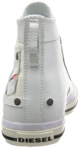 Diesel "MAGNETE" EXPOSURE I - sneaker - Zapatillas de cuero para hombre multicolor multicolor, Bianco (Weiß (T1003)), 42 EU (8 Herren UK)